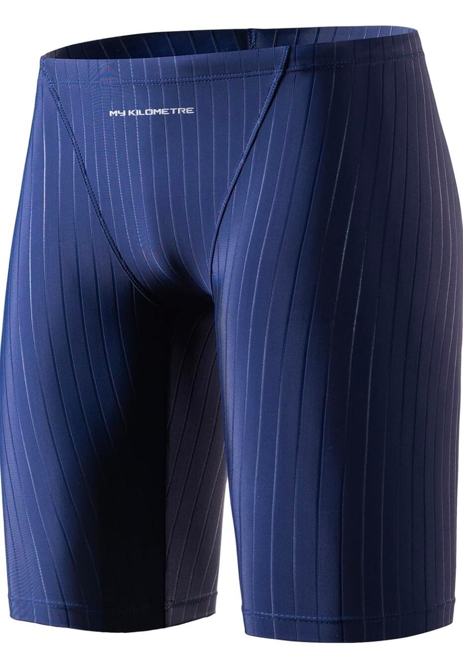 Men's Swimsuit Solid Swim Jammers Endurance Long Racing Training Swimsuit NWT